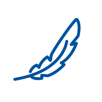 Icon of a feather