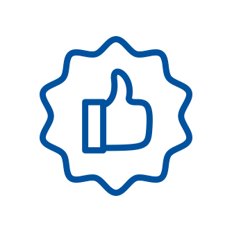 Facebook icon enclosed a multi-point star