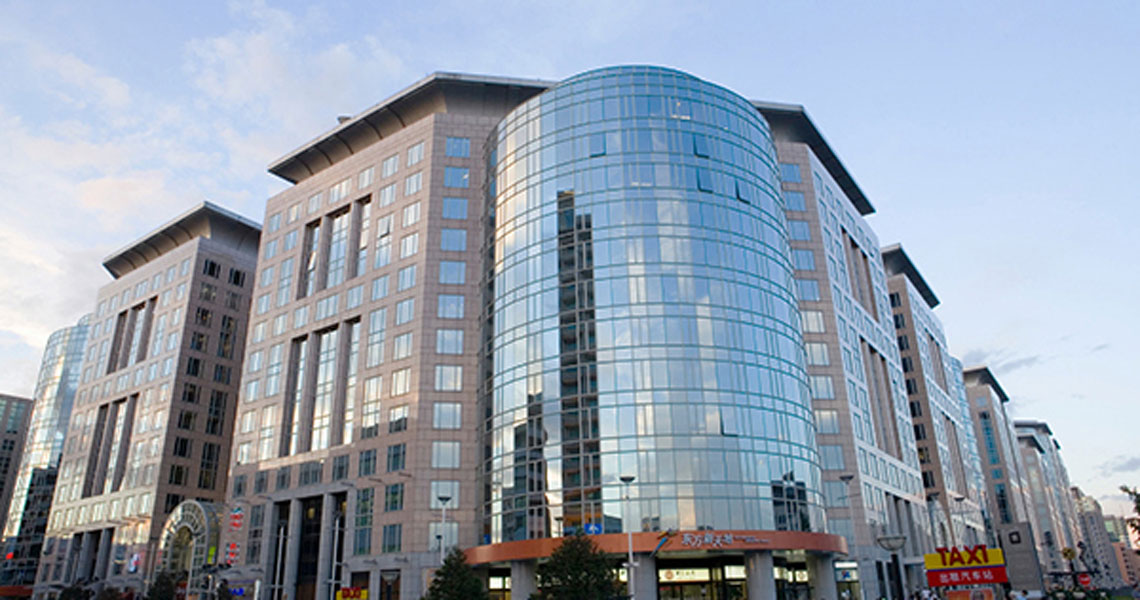 Shopping mall interior