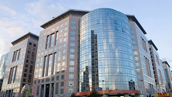 Shopping mall interior