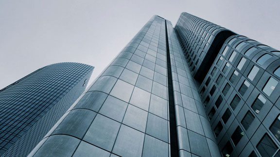 Exterior shot of a commercial building