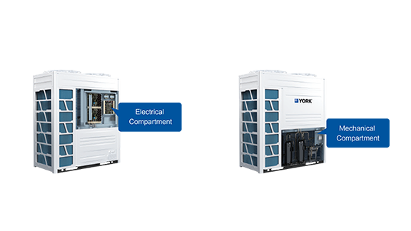 Safety Featues enhanced with Separated Mechanical and Electrical Compartment